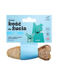 Kość z flądrą Rybka dla psa 12cm