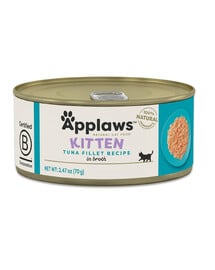 APPLAWS Cat Kitten Tuna in Broth z tuńczykiem w bulionie dla kociąt 70 g