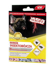 TickOff Obroża insektobójcza dla psa 55 cm
