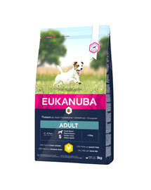 Active Adult Small Breed bogata w świeżego kurczaka 3kg