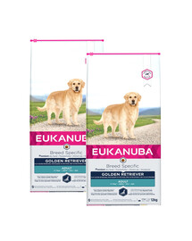 EUKANUBA Adult Breeds Specific Golden Retriever Chicken 24 kg (2 x 12 kg)