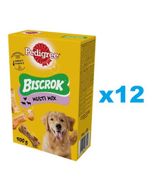 PEDIGREE Multi Mix Biscrok przysmak dla psa 12x500 g