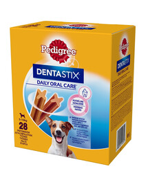 DentaStix (małe rasy) przysmak dentystyczny dla psów 28 szt. - 4x110g