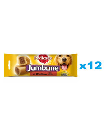 PEDIGREE Jumbone przysmak o aromacie wołowiny i drobiu dla psów średnich ras 12x180 g