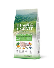 Fresh Puppy Junior Półwilgotna karma dla szczeniąt Indyk i łosoś 10 kg