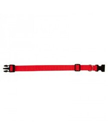 Obroża taśma 30 / 40cm 15 mm kol. czerwony