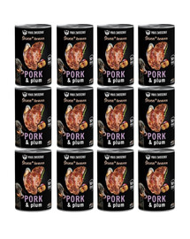 PAKA ZWIERZAKA Seventh Heaven Schab ze śliwką (pork&plum) 12x400 g