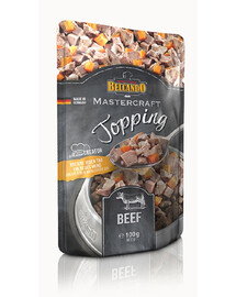 BELCANDO Mastercraft Topping Wołowina z Marchewką 24x100 g