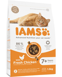 For Vitality Cat Senior Chicken 1.5 kg