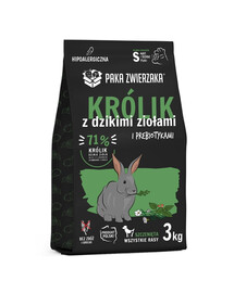 Seventh Heaven Karma sucha Królik z dzikimi ziołami dla szczeniąt S 3kg