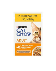 Adult Kurczak z cukinią 85 g w galarecie