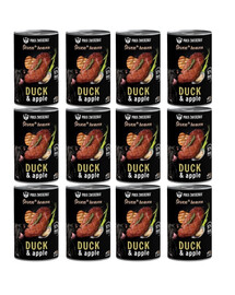 PAKA ZWIERZAKA Seventh Heaven Kaczka z jabłkiem (duck&apple) 12x400 g