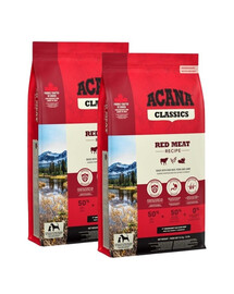 ACANA Classic Red Meat 2x14,5 kg