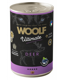 Ultimate Adult Dog Deer and Blueberries 400g wilgotna karma z jeleniną i jagodami dla psów