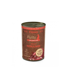 Purity Adult Dog Beef with liver 400g wołowina z wątróbką dla psów
