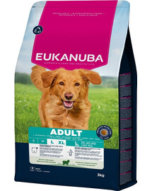 EUKANUBA Adult Large Breeds Lamb Rice Trockenfutter mit Lamm und Reis für große Hunderassen 3 kg