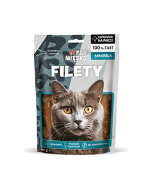 PAN MIĘSKO Filets Makrele Leckerli für Katzen 100 g