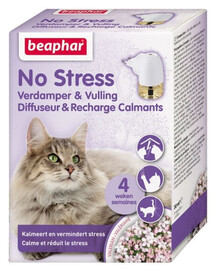 BEAPHAR No Stress Diffusor + Nachfüllung für Katzen 30 ml Verhaltensaromatisierer