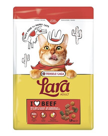 VERSELE-LAGA Lara Adult Beef Katzenfutter mit Rindfleisch 1,9 kg