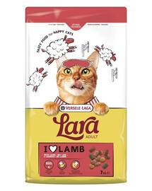 VERSELE-LAGA Lara Adult Lamb Futter für Katzen mit Lamm 7 kg