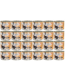 WIEJSKA ZAGRODA Nassfutter mit Truthahn Monoprotein für Kätzchen 24x200 g
