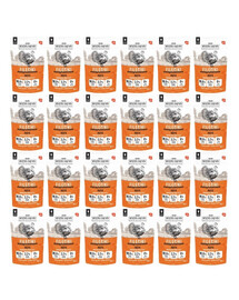 WIEJSKA ZAGRODA Filets Truthahn Monoprotein für adulte Katzen getreidefrei 24x85 g