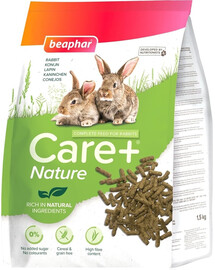 BEAPHAR Care+ Nature Rabbit Futter für Kaninchen getreidefrei 1,5 kg