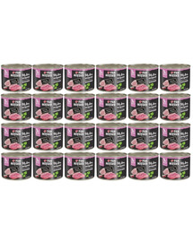 PAN MIĘSKO Nassfutter mit Huhn und Kalbfleisch für Kätzchen 24x200 g