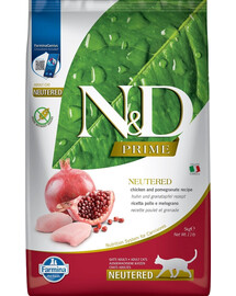 N&D Cat chicken & pomegranate neutered 5 kg