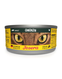 JOSERA Adult Chicken Nassfutter mit Huhn für adulte Katzen 85g
