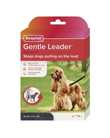 BEAPHAR Gentle Leader M Halsband für mittlere Hunde Schwarz