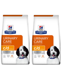HILL'S Prescription Diet Canine c/d Multicare Chicken 24 kg (2 x 12 kg)