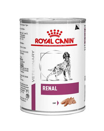 ROYAL CANIN Dog Renal 24x410 g karma mokra dla psów z przewlekłą niewydolnością nerek
