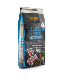 BELCANDO Finest Grain Free Junior Poultry M-XL 4x1 kg sucha karma dla szczeniąt ras średnich i dużych