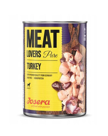 JOSERA Meatlovers pure indyk 12x400g