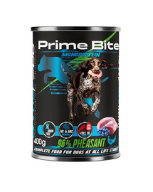 GAME DOG Prime Bite Fasan mit Beeren Nassfutter für Hunde jeden Alters 400g