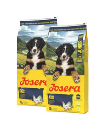 JOSERA Junior Kids 2x12,5kg dla młodych psów średnich i dużych ras