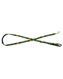 BARRY KING Hundeleine mit ethnischem Muster 10mm/120cm grün