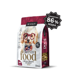 DR MALOU Gefriergetrocknet mit Ente und Kürbis für Hunde 1 kg