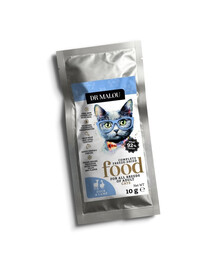 DR MALOU Gefriergetrocknete Nahrung Ente mit Lamm Trockenfutter für Katzen 10g