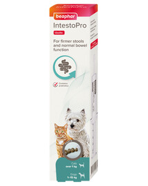 IntestoPro Paste zur Unterstützung der Stuhlverdichtung 20ml für Hunde (bis 15kg) und Katzen