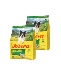 JOSERA Lamb and Rice Adult monoproteinierte Hundefutter 2x900g