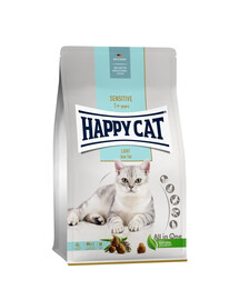 HAPPY CAT Sensitive Light Trockenfutter für Katzen mit Übergewicht 20kg (2x10 kg)