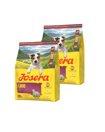 JOSERA Lamb Adult Mini monoprotein Futter für kleine Hunde 2x900g