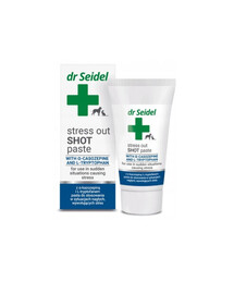 DR SEIDEL Beruhigungsmittel Stress out SHOT Paste für Hunde und Katzen 30g