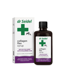 DR SEIDEL Collagen Flex Sirup mit Kollagen für Gelenke für Hunde und Katzen 250 ml