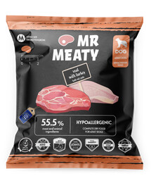 MR MEATY Veal with Turkey M 50g cielęcina z indykiem, sucha karma dla psów