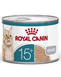 ROYAL CANIN Ageing 15+ AirLift Nassfutter Mousse für ältere Katzen über 15 Jahre 12x85g