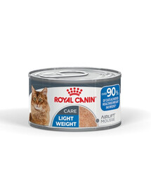 ROYAL CANIN Light Weight Care AirLift Nassfutter Mousse für adulte Katzen, zur Erhaltung des idealen Körpergewichts 12x85g