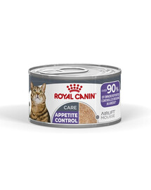 ROYAL CANIN Appetite Control Care AirLift Nassfutter Mousse für adulte Katzen mit starkem Futterverlangen 12x85g
